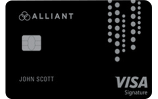 Alliant Visa Signature Cash Back Logo